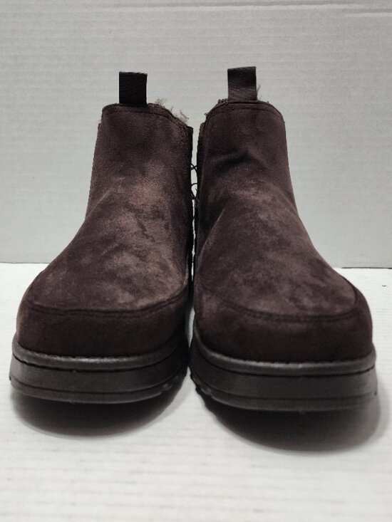 New White Mountain Isleworth Dark Brown Boot - Faux Suede & Fur - Size 11 main image 9